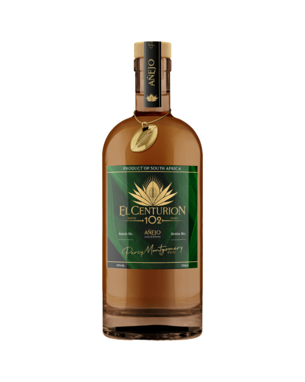 El Centurion 102 tequila – Signed by Springbok Percy Montgomery  - Image 2