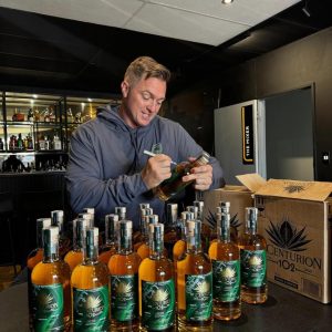 El Centurion 102 tequila - Signed by Springbok Percy Montgomery 